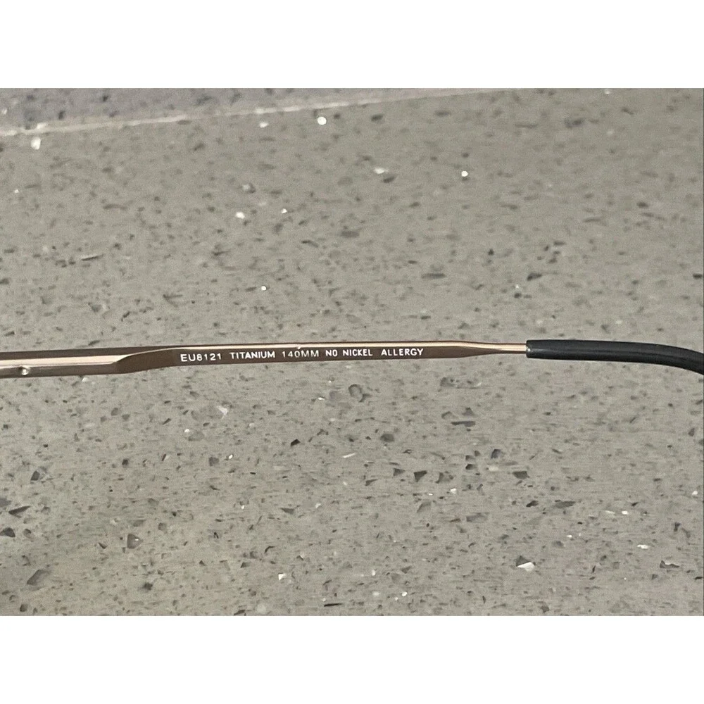 CHARMANT EU8121 BR BROWN EYEGLASSES FRAMES ONLY 52-18-140 Full Rim Square